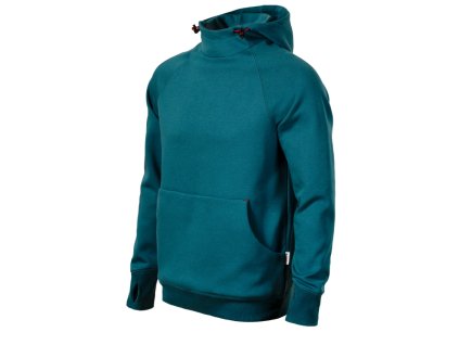 Mikina pánská Vertex Hoodie W43- petrolejová (Velikost M)