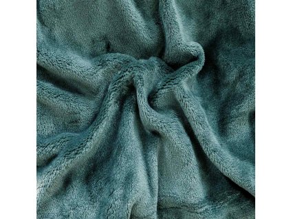 9195 2 prosteradlo mikroflanel lesni zelena 1 dadka vracov