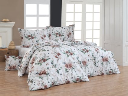 Matějovský povlečení Anabelle (Materiál Bavlněný satén digitál, Rozměr 1x povlak peřina 140/200 + 1x povlak na polštář 70/90)