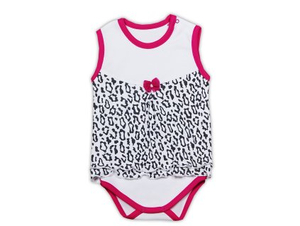 Bavlněné body NICOL GEPARDÍK - na ramínka (Velikost 98 (2-3r))