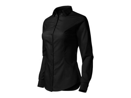 Košile dámská Style LS 229- černá (Velikost XS)