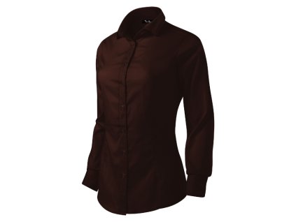 Košile dámská Dynamic 263- kávová (Velikost S)