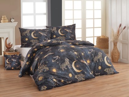 Matějovský povlečení Veloria (Materiál Bavlna deluxe digitál, Rozměr 1x povlak peřina 140/200 + 1x povlak na polštář 70/90)