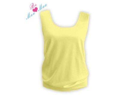 Be MaaMaa Top LADA - žlutý (Velikost oblečení L/XL)