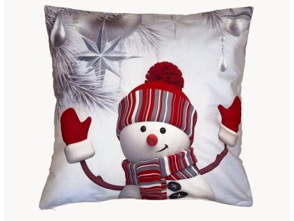 2532 povlak novia vzor b snehulak 2 43x43