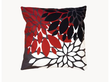 2547 povlak novia vzor g cerveno cerny 43x43