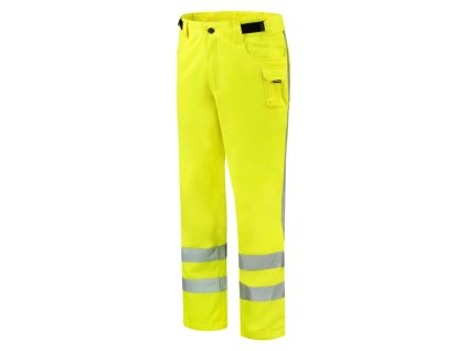Pracovní kalhoty unisex RWS Work Pants T65- fluorescenční žlutá (Velikost 44)