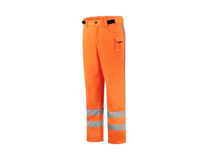Pracovní kalhoty unisex RWS Work Pants T65- fluorescenční oranžová (Velikost 58)