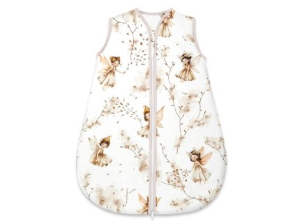 spaci vak bavlna celorocni na zip 74 cm elfi vila bezova