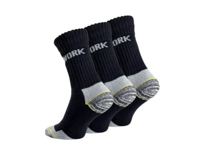 3 PACK pánské termo pracovní ponožky WORK (Velikost 39-42)