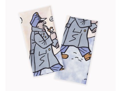 Kuchyňské utěrky Matějovský Švejk s fajfkou (Materiál Bavlna, Rozměr 50/70)