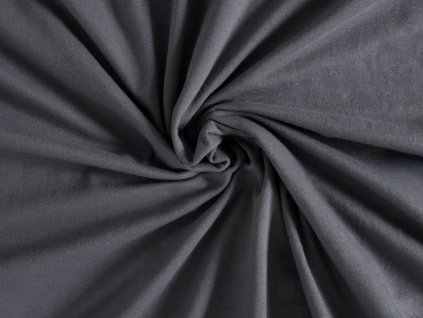 Jersey prostěradlo EXCLUSIVE tmavě šedé (Rozměr Dětské 60x120)