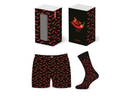 Pánský dárkový set HABANA - boxerky a ponožky (Velikost XXL)