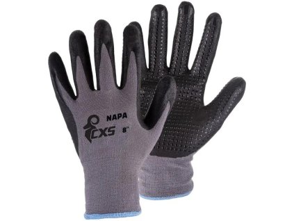 Rukavice NAPA, s blistrem, máčené v nitrilu, vel. 9 (velikost 09)