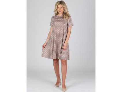 Dámské krátké šaty LETNÍ vzor 6 (Velikost UNI)