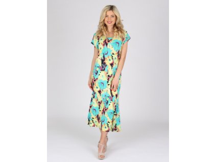 Dámské dlouhé šaty JOANA 268 (Velikost M)