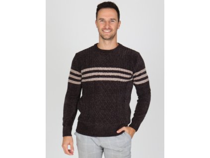 Pánský svetr PERUN šedý (Velikost M)