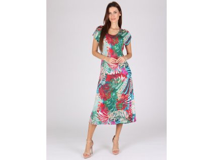 Dámské dlouhé šaty JOANA 312 (Velikost S)