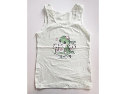 Dívčí košilka E-DINO SV. ZELENÁ (Velikost 110)