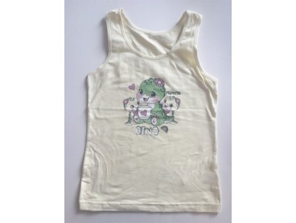 Dívčí košilka E-DINO ŽLUTÁ (Velikost 110)