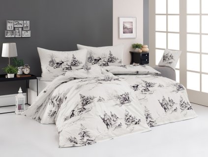 Povlečení Matějovský Novel (Materiál Bavlna deluxe digitál, Rozměr 1x povlak peřina 140/200 + 1x povlak na polštář 70/90)