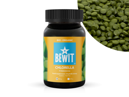 Chlorella pyrenoidosa - tablety, BIO (Varianta 130 g)