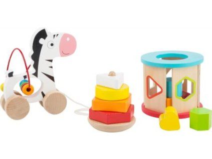 small foot dreveny motoricky set hracek