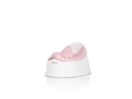 detsky nocnik ergonomicky solo cool ruzovy bily
