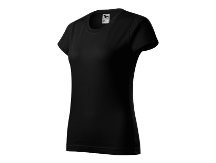 Tričko dámské Basic 134- černá (Velikost XS)