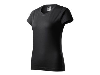 Tričko dámské Basic 134- ebony gray (Velikost XS)