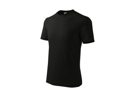 Tričko dětské Basic 138- černá (Velikost 110 cm/4 roky)