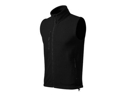 Fleece vesta unisex Exit 525- černá (Velikost XS)