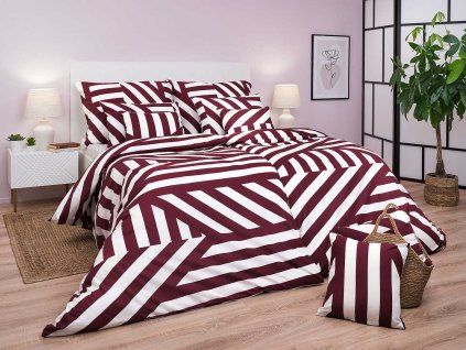 9465 5 povleceni zebra bordo dadka vracov1