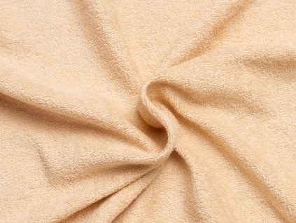 Froté prostěradlo na vysokou matraci světle béžové