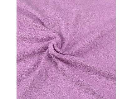 Froté prostěradlo světle fialové (Rozměr Dětské 60x120)