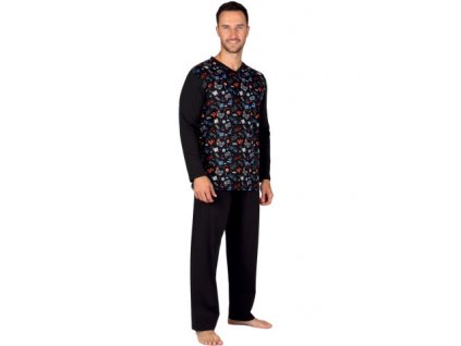 Pánské dlouhé pyžamo P  BEST 901 game (Velikost XL)
