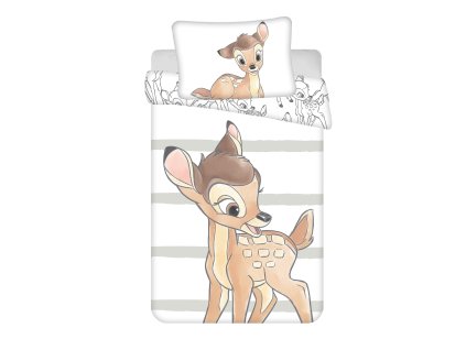 Povlečení do postýlky Bambi stripe baby (Varianta Povlečení do postýlky Bambi stripe baby 100x135, 40x60 cm)