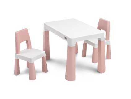 sada detskeho nabytku toyz monti 1 2 ruzova bila