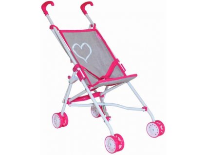 137822 249429 golfovy kocarek pro panenky milly mally julia prestige ruzova seda