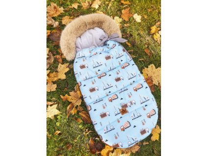 137299 247671 baby nellys detsky fusak maxi premium stroje modry 110 x 50 cm