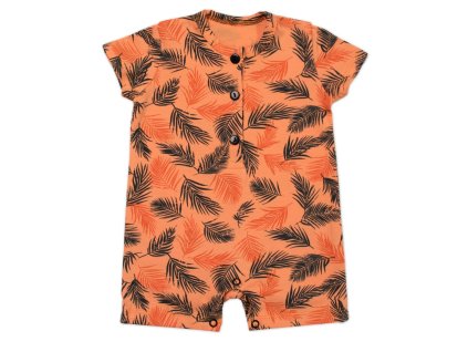 Body s nohavičkami, San Diego, Mrofi - orange (Velikost 62 (2-3m))