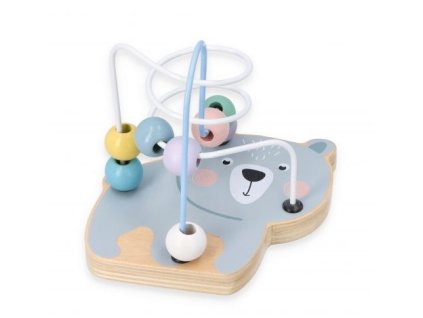 edukacni labyrint medvidek modry adam toys