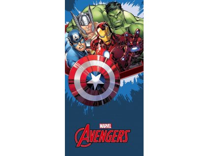Osuška Avengers Blue (Varianta Osuška Avengers Blue 70x140 cm, Značka Dadka)