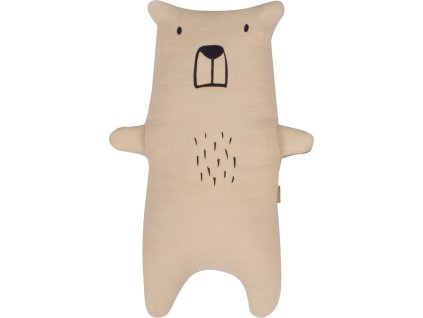 mazlicek dekorace pro miminka z z maxi bear 46 cm kavova