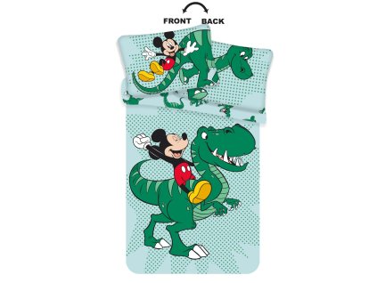 Povlečení do postýlky Mickey Dino baby (Varianta Povlečení do postýlky Mickey Dino baby 100x135, 40x60 cm)
