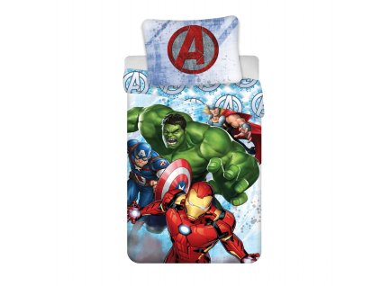 Povlečení Avengers Heroes (Varianta Povlečení Avengers Heroes 140x200, 70x90 cm, Značka Dadka)
