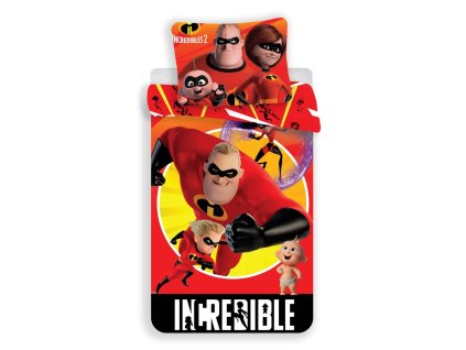 Povlečení Incredibles 02 (Varianta Povlečení Incredibles 02 140x200, 70x90 cm, Značka Dadka)