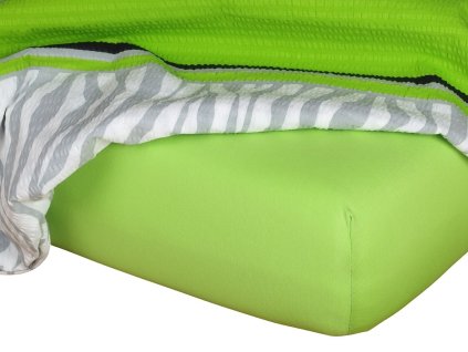 Jersey prostěradlo kiwi C (Varianta Jersey prostěradlo kiwi 90x200x20 cm, Značka Dadka)