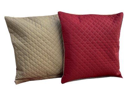 Povlak na polštář Ultra 51R-06-95 oříšek/vínová (Varianta Povlak na polštář Ultra 51R-06-95 oříšek/vínová 40x40 cm)