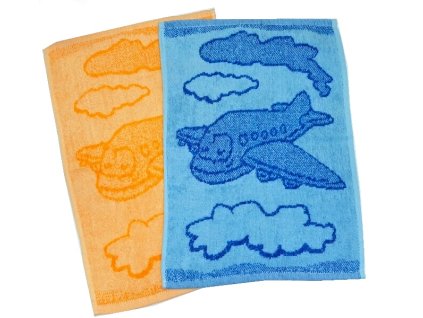 Dětský ručník Plane 30x50 cm (Varianta Dětský ručník Plane blue 30x50 cm)